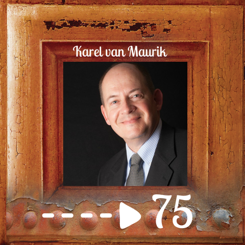 Hippe uitnodiging met houten lijst