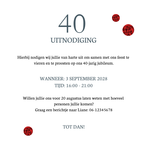 Kaart binnenkant