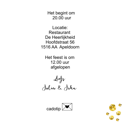 Kaart binnenkant