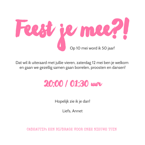 Kaart binnenkant