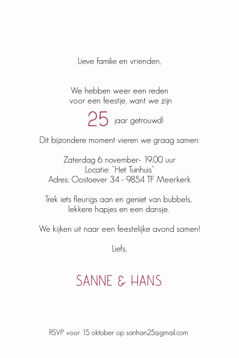 Kaart binnenkant