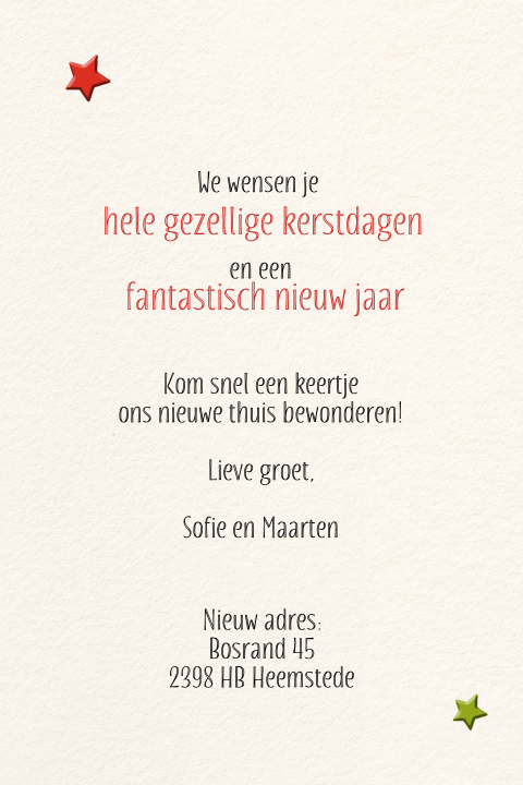 Kaart binnenkant