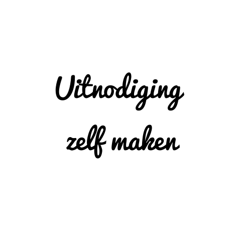 Zelf te ontwerpen Blanco vierkante enkele kaart