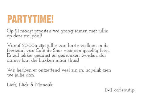 Kaart binnenkant