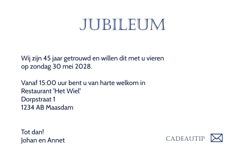 Kaart binnenkant