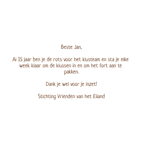 Kaart binnenkant