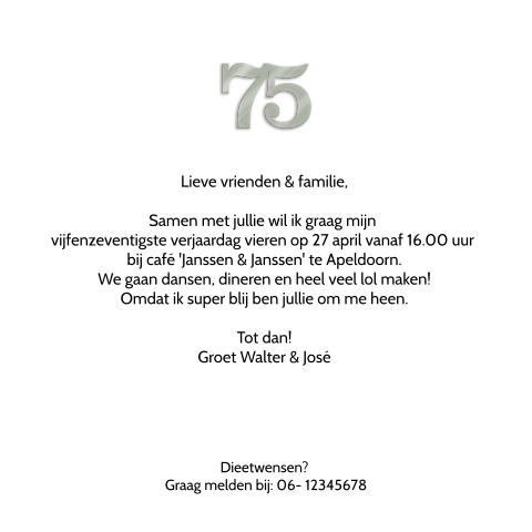 Kaart binnenkant