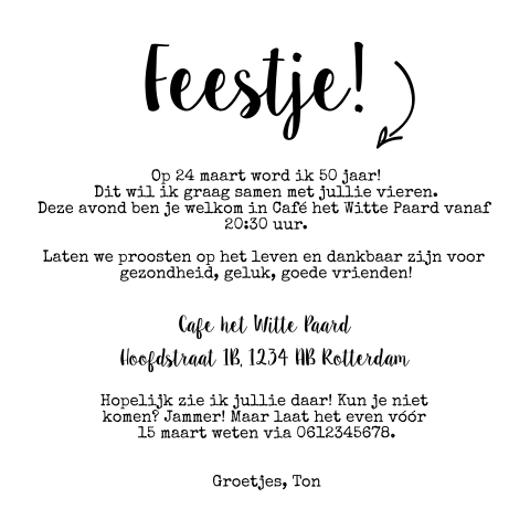 Kaart binnenkant