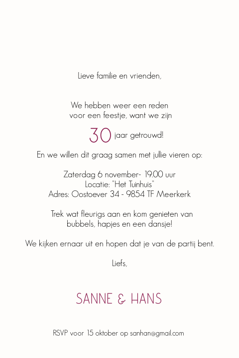 Kaart binnenkant