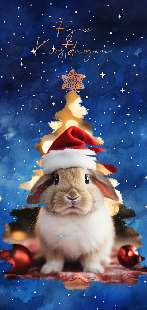 Sfeervolle Kerstkaart met eigen foto('s)