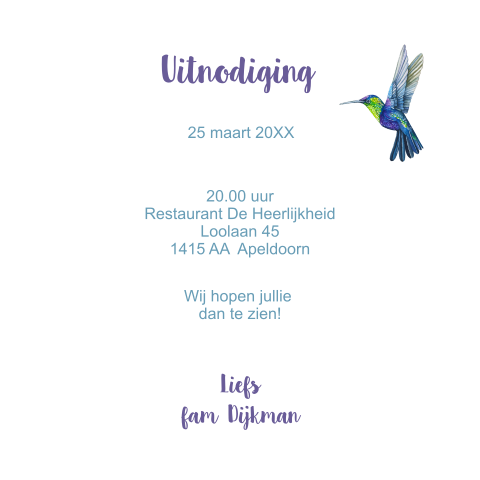 Kaart binnenkant