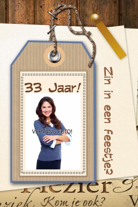 Stijlvolle uitnodiging 