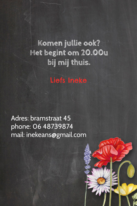 Kaart binnenkant