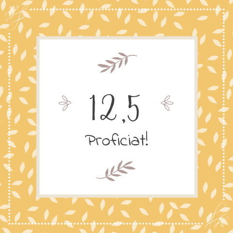 Felicitatiekaart 12,5 jaar getrouwd