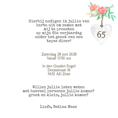 Kaart binnenkant