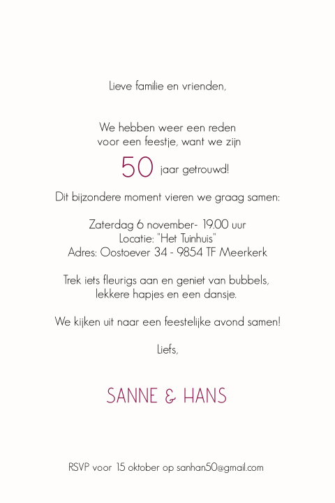 Kaart binnenkant