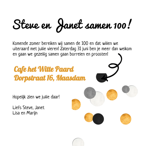 Kaart binnenkant