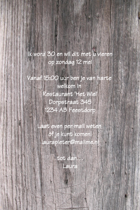 Kaart binnenkant