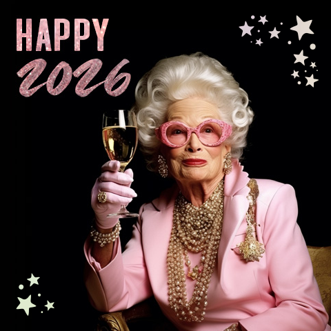 New Years Queen of the Champagne