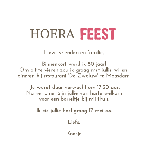 Kaart binnenkant