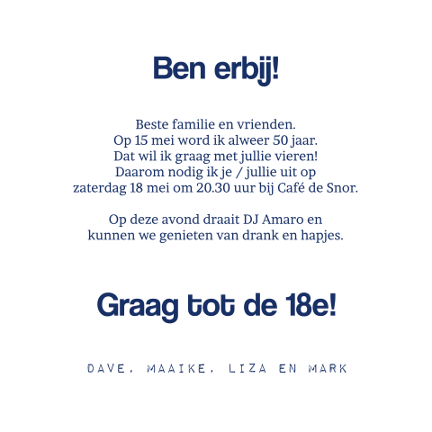 Kaart binnenkant