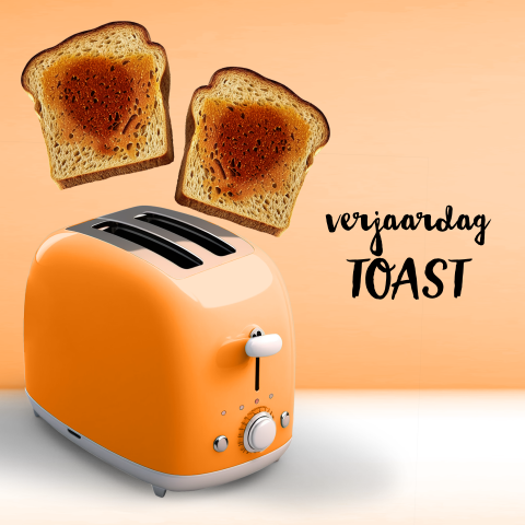 uitnodiging Verjaardag VerjaardagsToast