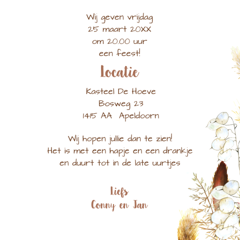 Kaart binnenkant