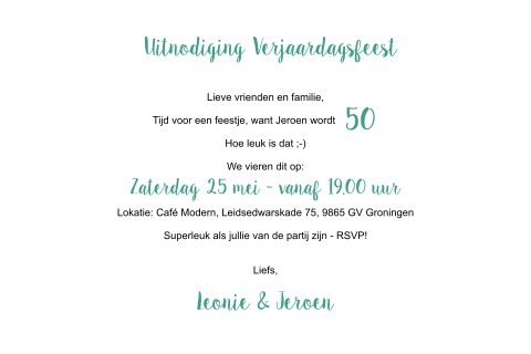Kaart binnenkant