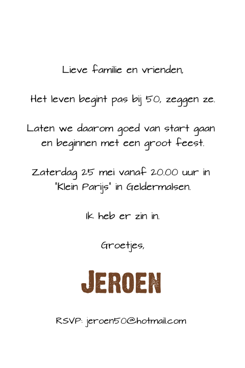Kaart binnenkant