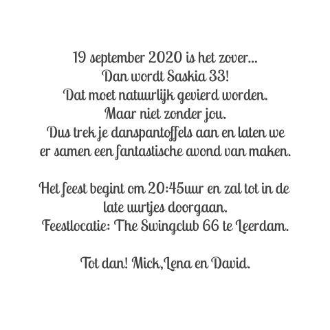 Kaart binnenkant