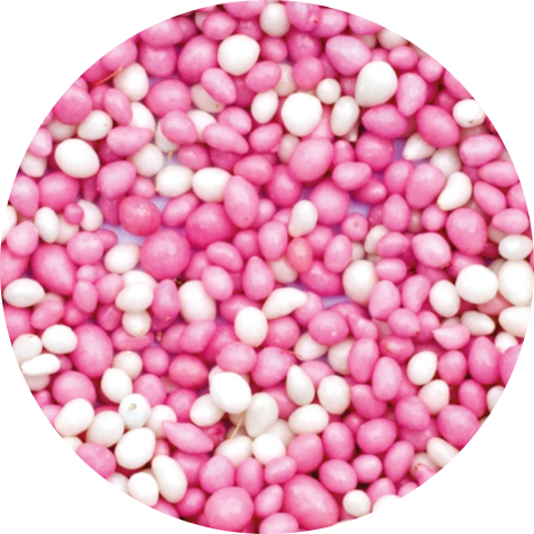 Sluitzegels met Roze muisjes