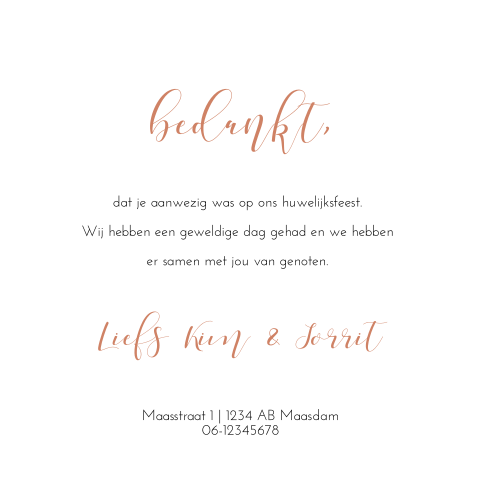 Kaart binnenkant