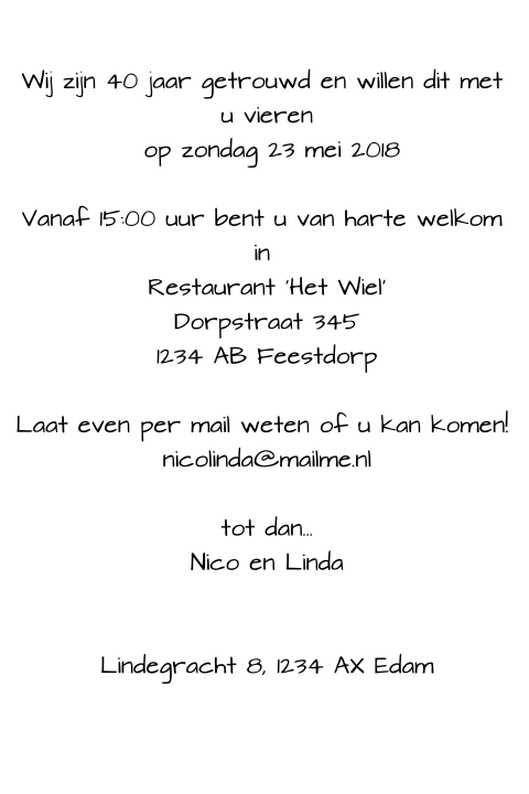 Kaart binnenkant