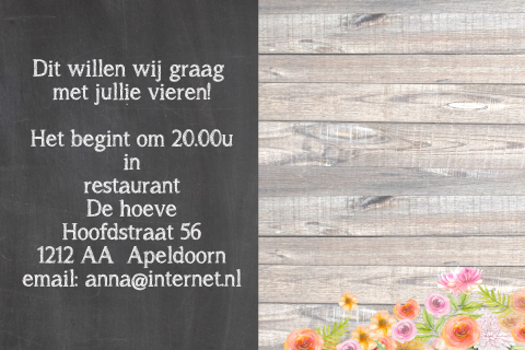 Kaart binnenkant