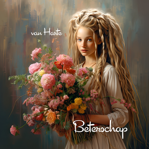 Beterschap met plukboeket