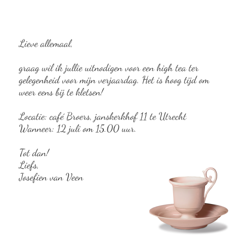 Kaart binnenkant