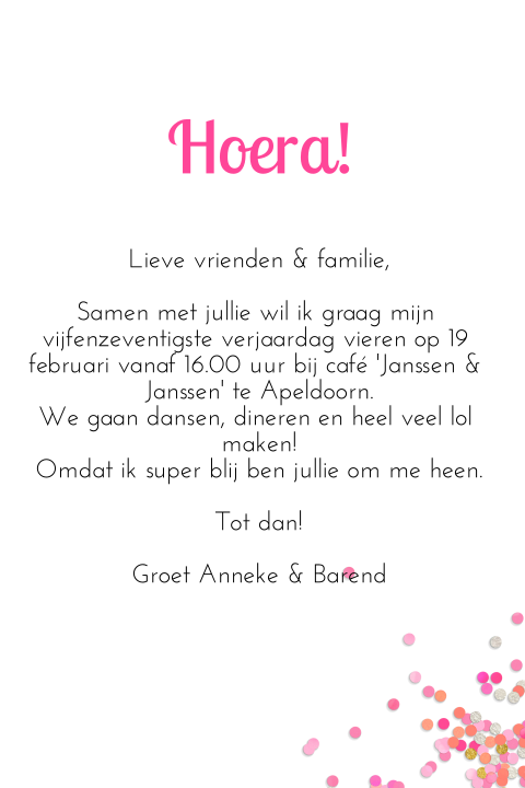 Kaart binnenkant