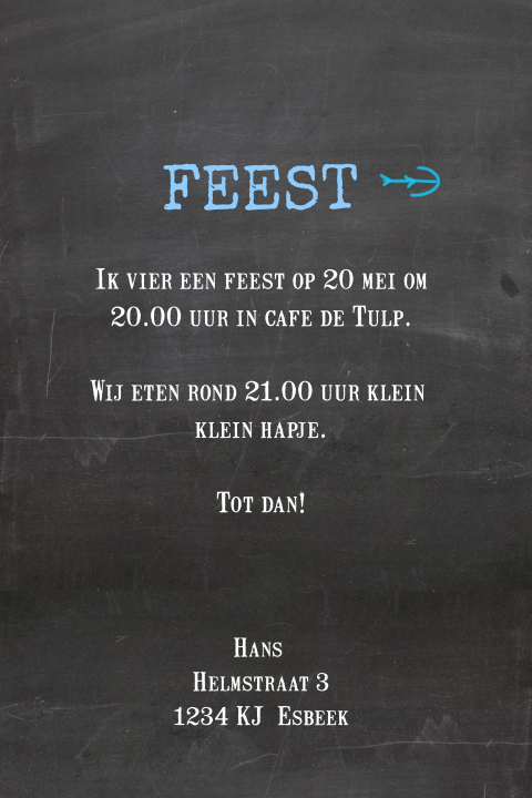 Kaart binnenkant