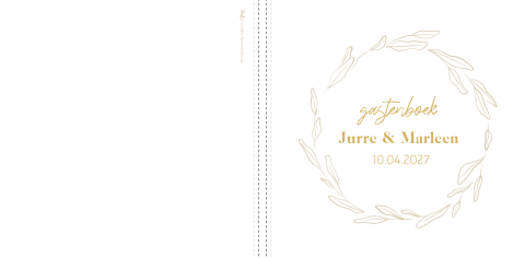Botanical Chic Gastenboek - Herinneringen voor Jullie Bruiloft