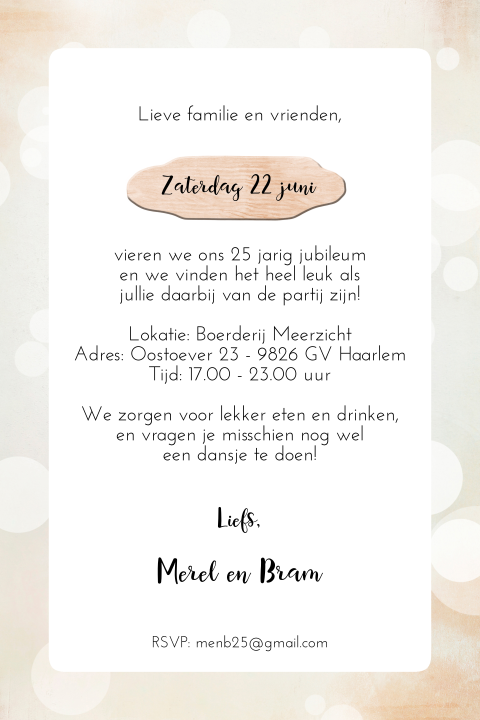 Kaart binnenkant