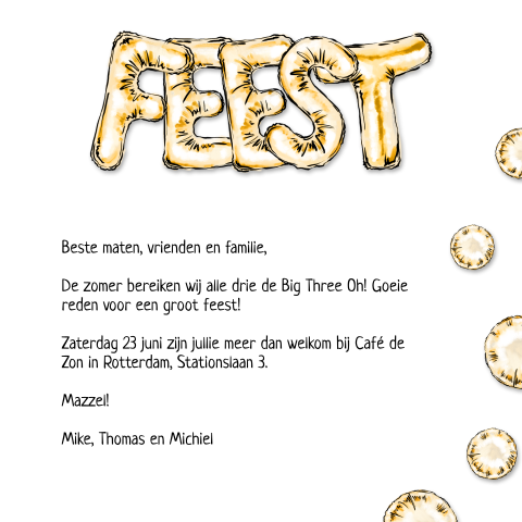 Kaart binnenkant