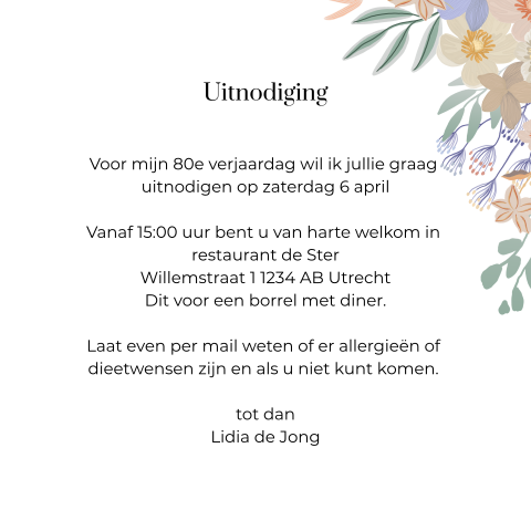 Kaart binnenkant