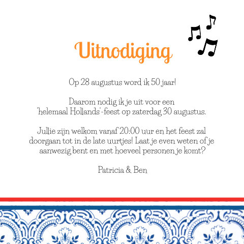 Kaart binnenkant