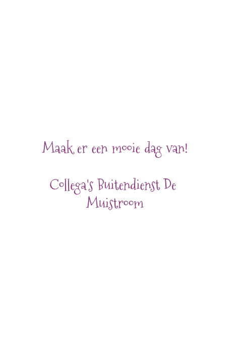 Kaart binnenkant
