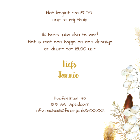 Kaart binnenkant