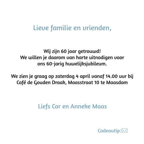Kaart binnenkant
