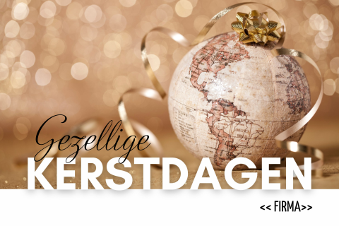 Zakelijke Kerst Nieuwjaarskaart