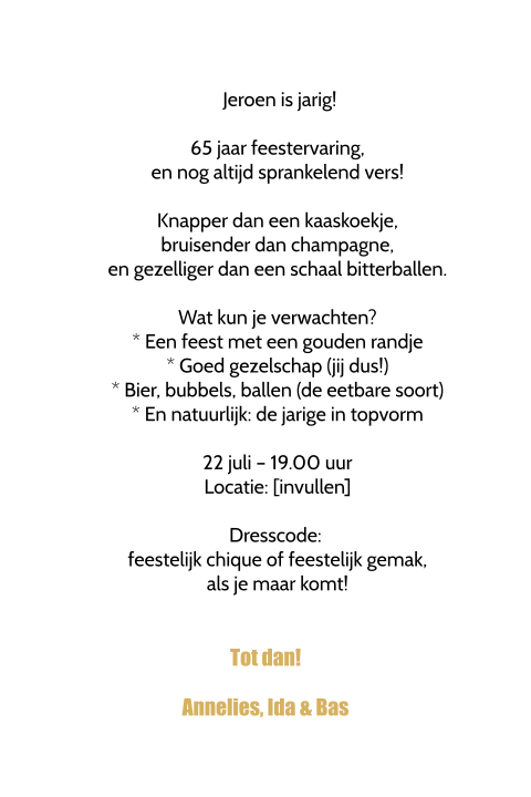 Kaart binnenkant