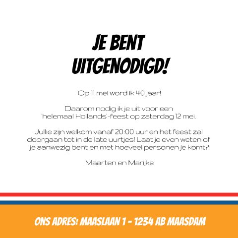 Kaart binnenkant