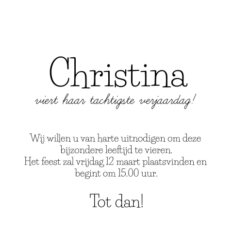 Kaart binnenkant